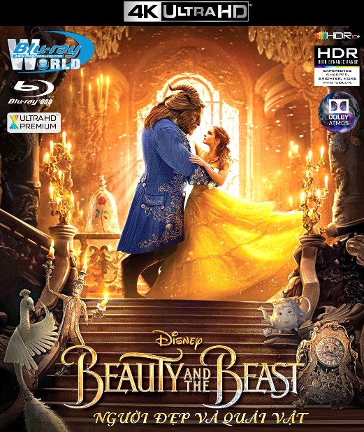 4KUHD-589. Beauty and the Beast 2017 - Người Đẹp Và Quái Vật 4K-66G (TRUE- HD 7.1 DOLBY ATMOS - HDR 10+) OSCAR 90TH